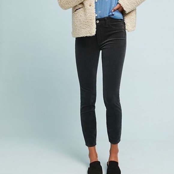 Anthropologie Pants - Anthropology Pilcro Black Corduroy Skinny Pants